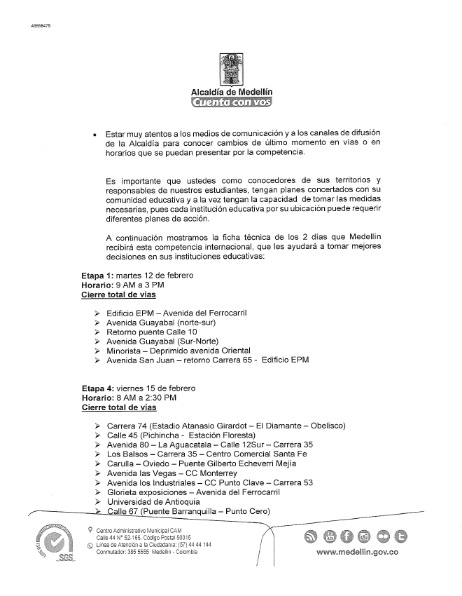 Circular Tour Colombia 2.1 Circular Tour Colombia 2.1
