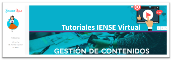 Tutoriales IENSE Virtual